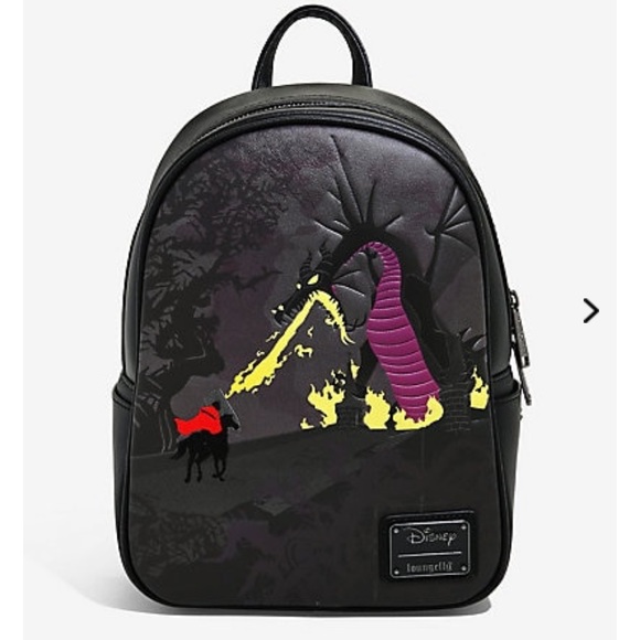 Loungefly Handbags - LOUNGEFLY Disney sleeping beauty maleficent bag